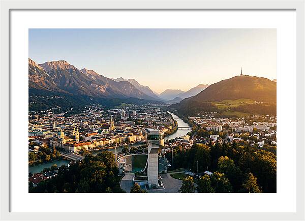 Innsbruck At Golden Hour