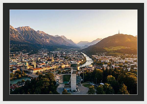 Innsbruck At Golden Hour