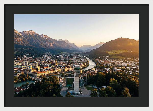 Innsbruck At Golden Hour