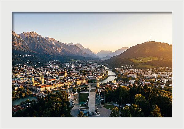 Innsbruck At Golden Hour