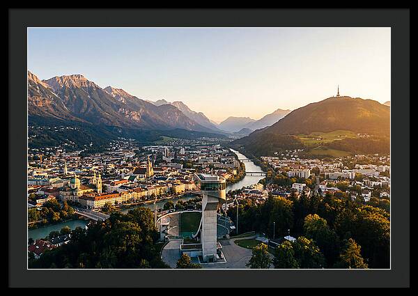 Innsbruck At Golden Hour