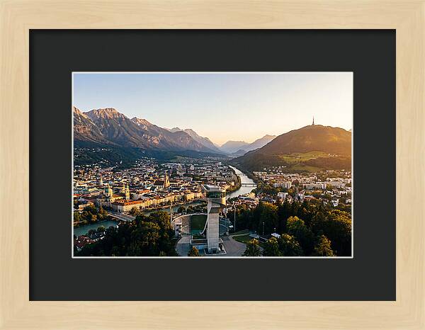 Innsbruck At Golden Hour