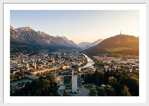 Innsbruck At Golden Hour