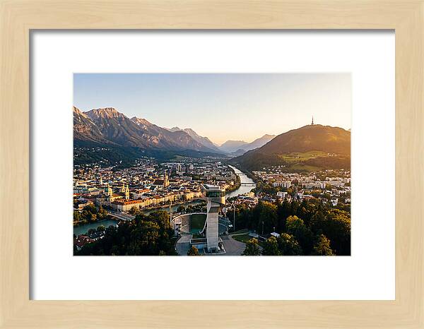 Innsbruck At Golden Hour