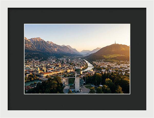 Innsbruck At Golden Hour
