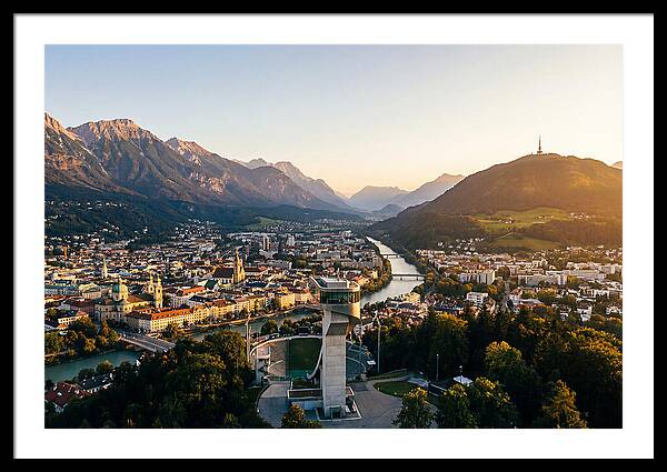 Innsbruck At Golden Hour