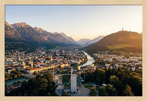 Innsbruck At Golden Hour