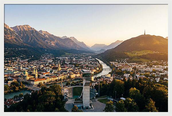 Innsbruck At Golden Hour