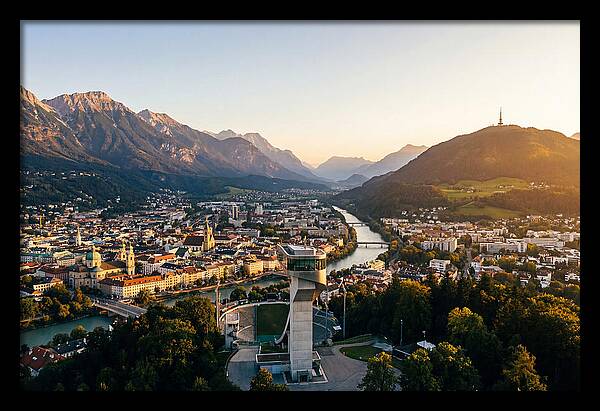 Innsbruck At Golden Hour