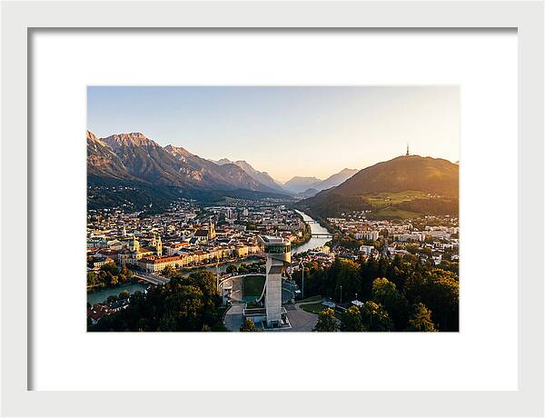 Innsbruck At Golden Hour