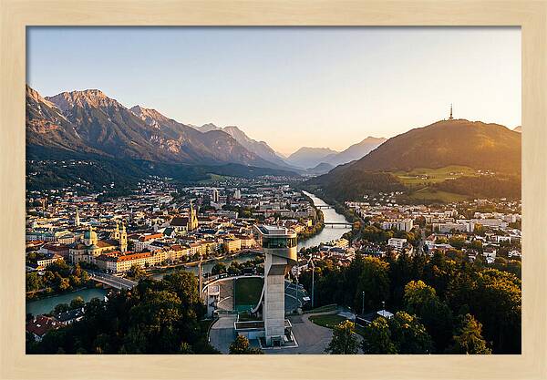 Innsbruck At Golden Hour