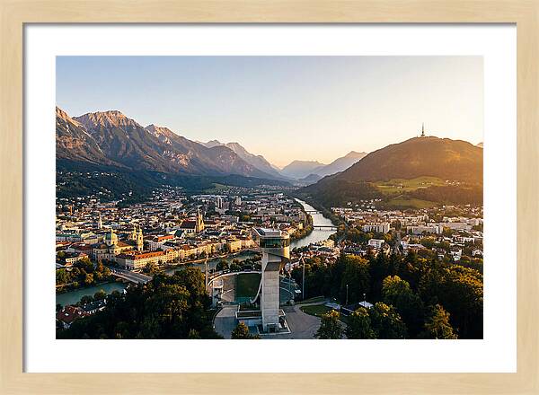 Innsbruck At Golden Hour