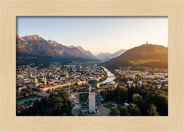 Innsbruck At Golden Hour