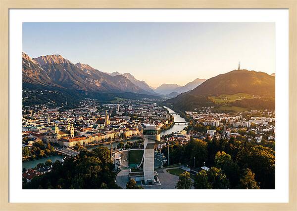 Innsbruck At Golden Hour