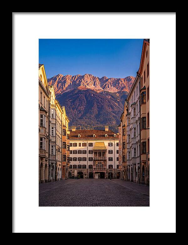 Innsbruck During Sunset Glow