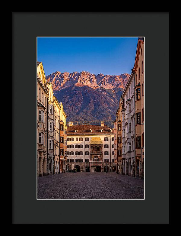 Innsbruck During Sunset Glow