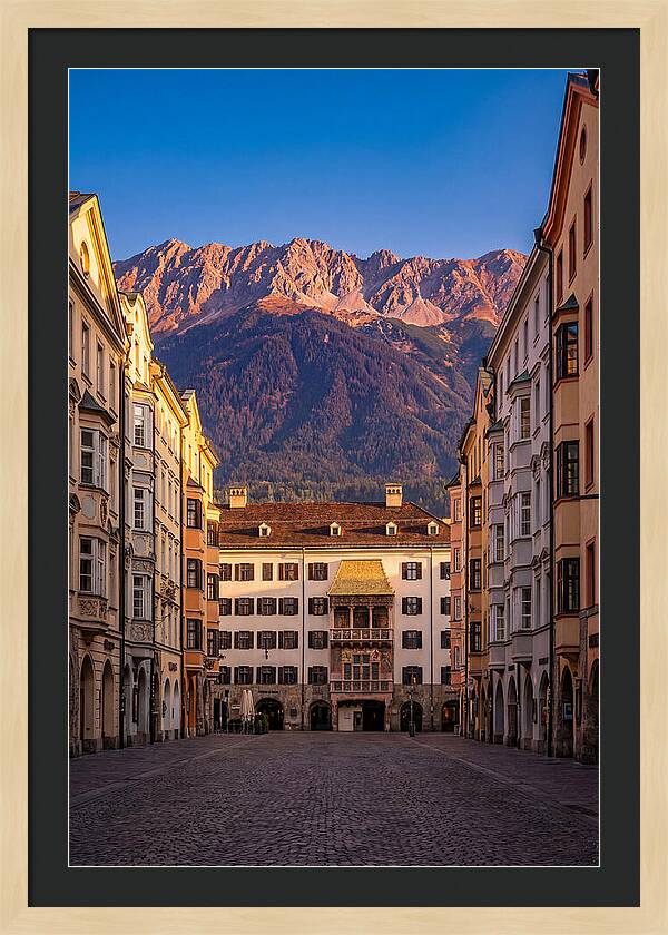 Innsbruck During Sunset Glow