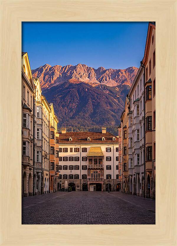 Innsbruck During Sunset Glow