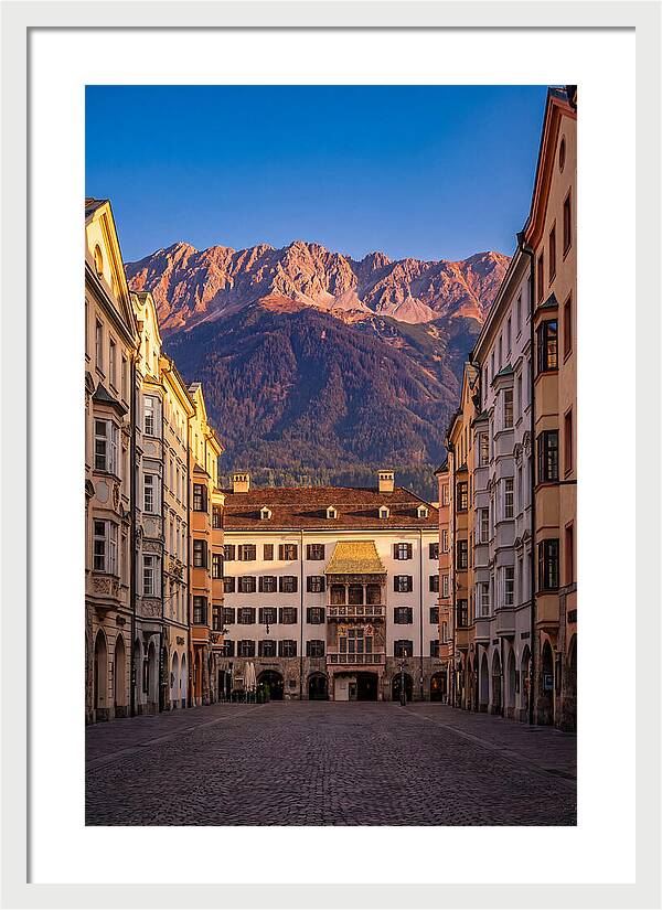 Innsbruck During Sunset Glow