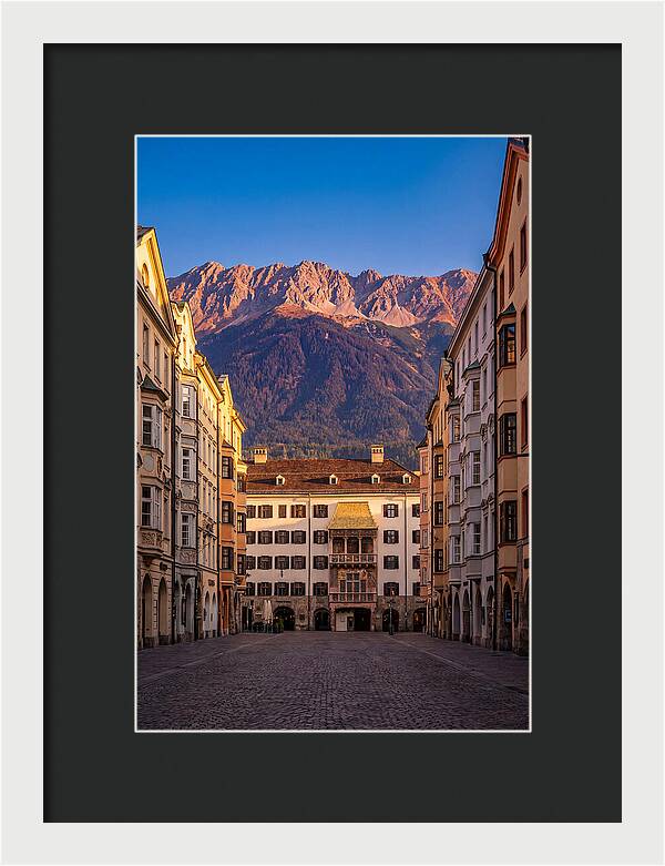 Innsbruck During Sunset Glow
