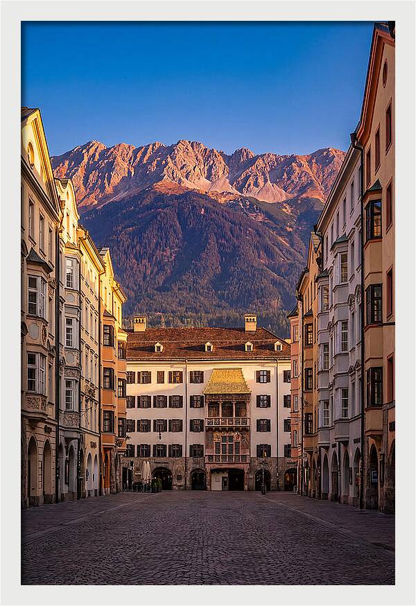 Innsbruck During Sunset Glow