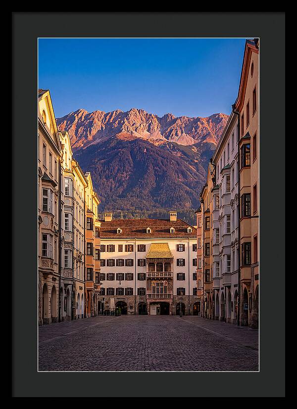 Innsbruck During Sunset Glow