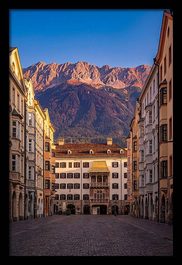 Innsbruck During Sunset Glow