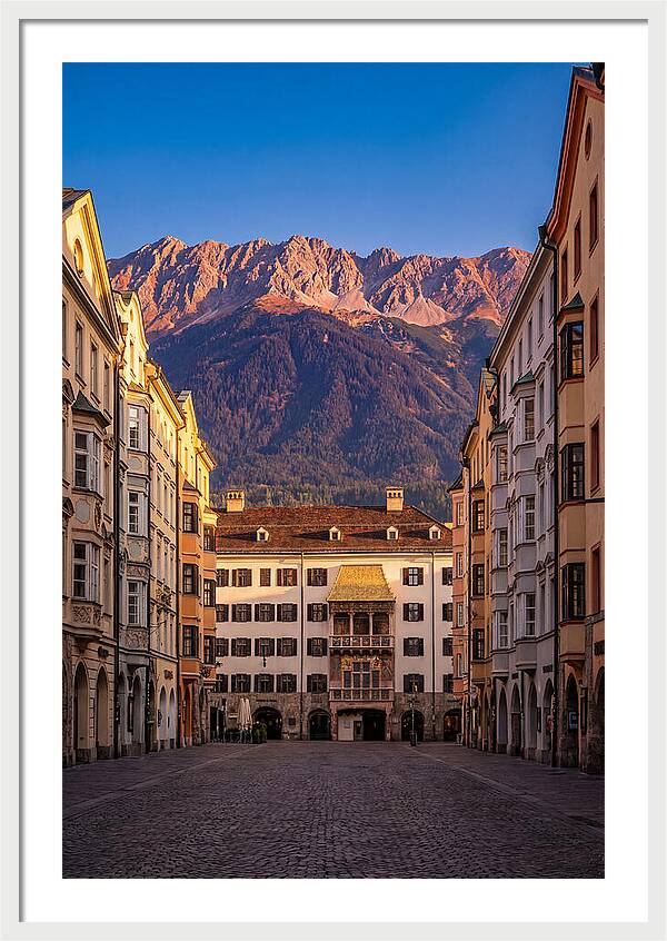 Innsbruck During Sunset Glow