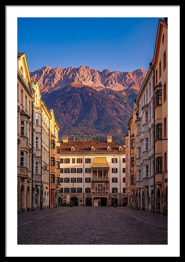 Innsbruck During Sunset Glow