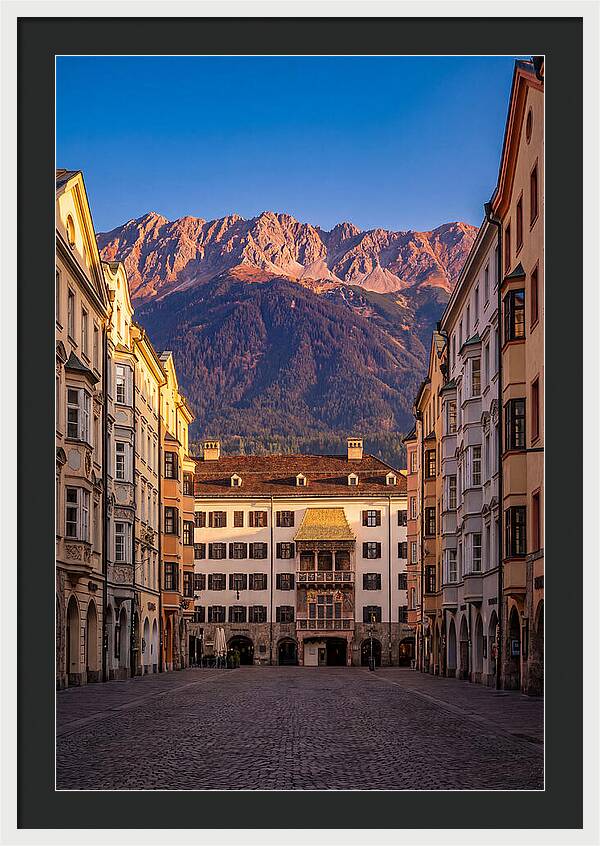 Innsbruck During Sunset Glow