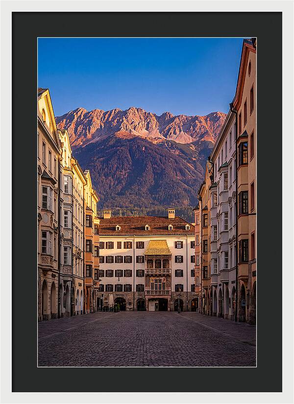Innsbruck During Sunset Glow