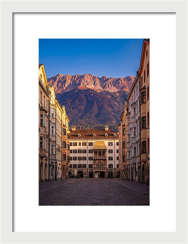 Innsbruck During Sunset Glow