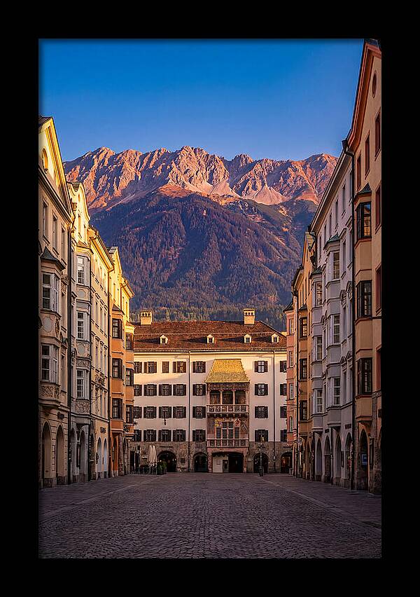 Innsbruck During Sunset Glow