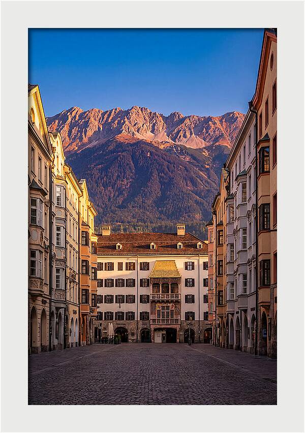 Innsbruck During Sunset Glow