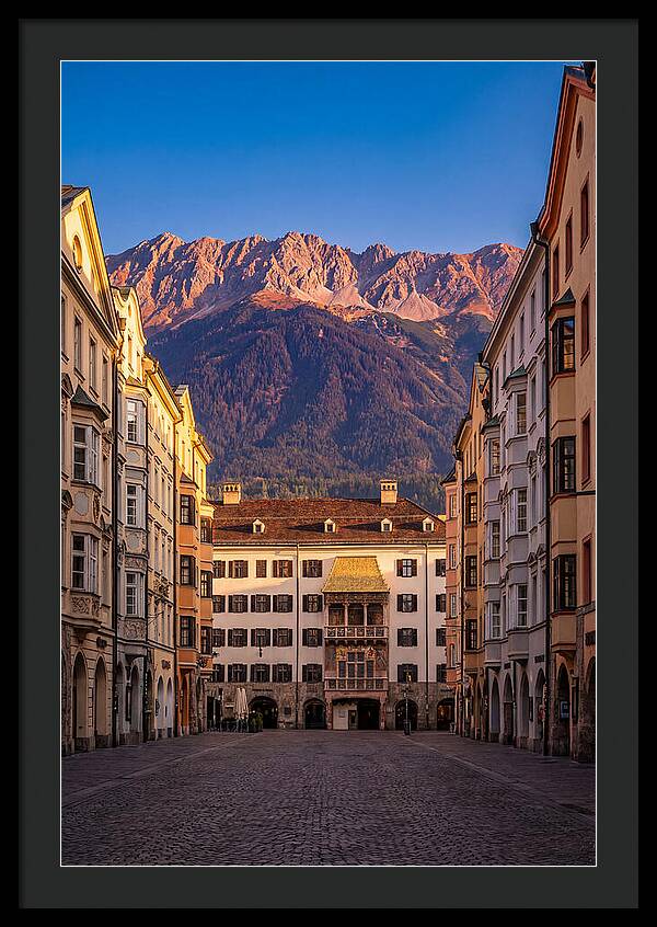Innsbruck During Sunset Glow