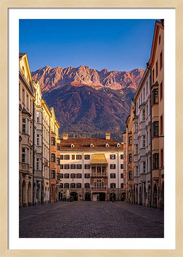 Innsbruck During Sunset Glow