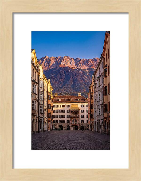 Innsbruck During Sunset Glow