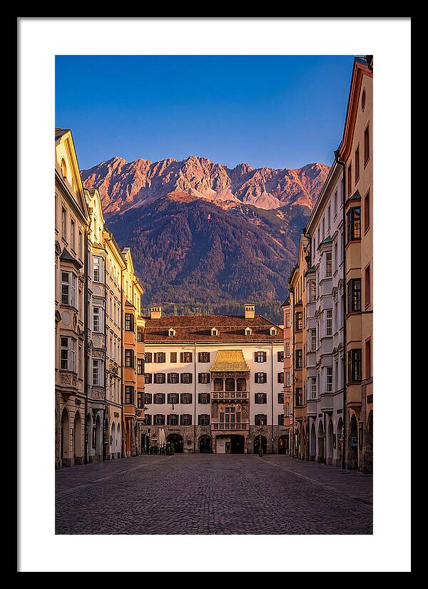 Innsbruck During Sunset Glow