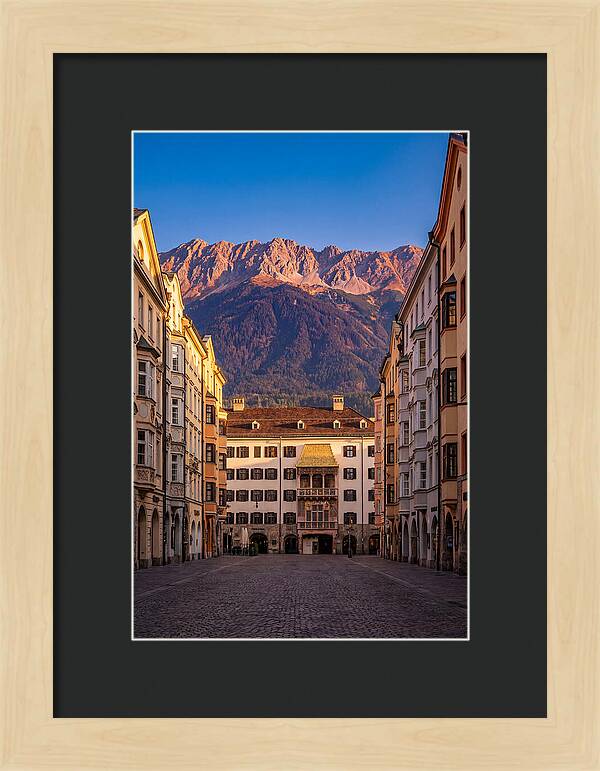 Innsbruck During Sunset Glow