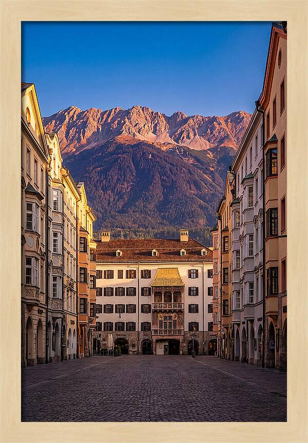 Innsbruck During Sunset Glow