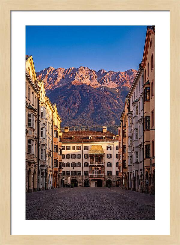Innsbruck During Sunset Glow