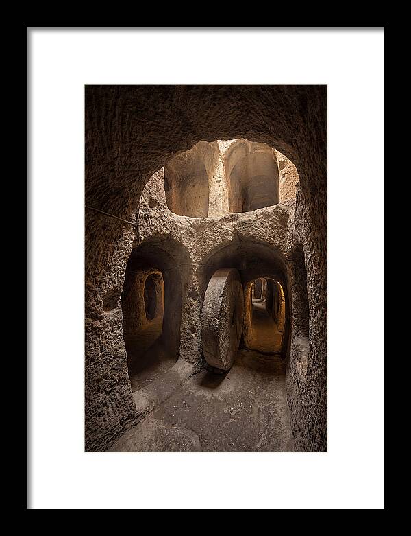Inside Derinkuyu Underground City