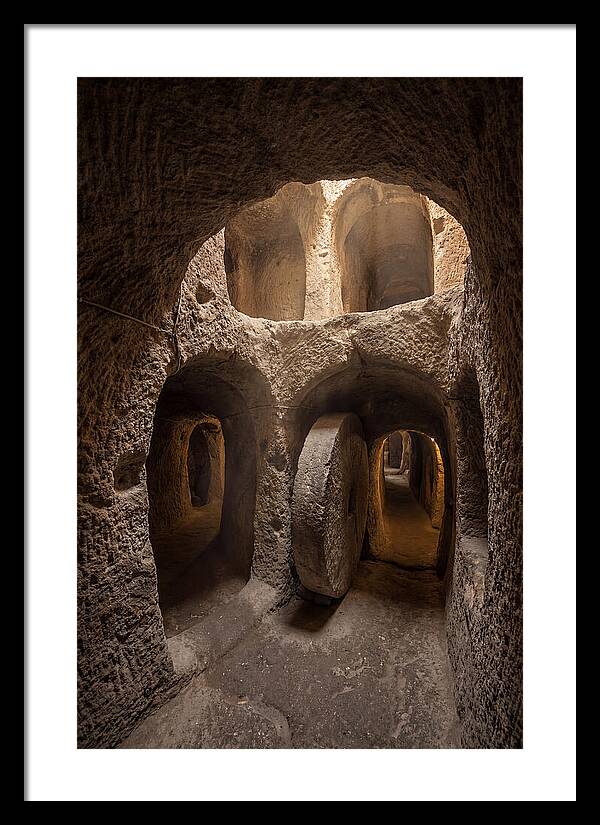 Inside Derinkuyu Underground City