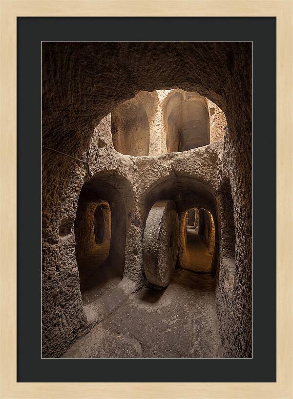Inside Derinkuyu Underground City