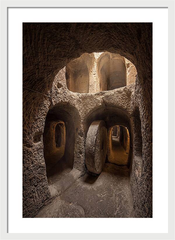 Inside Derinkuyu Underground City