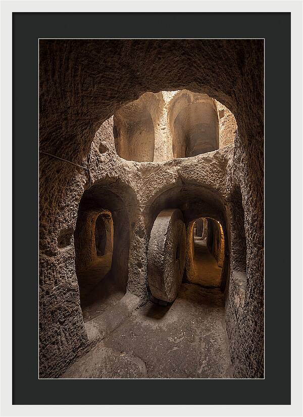 Inside Derinkuyu Underground City
