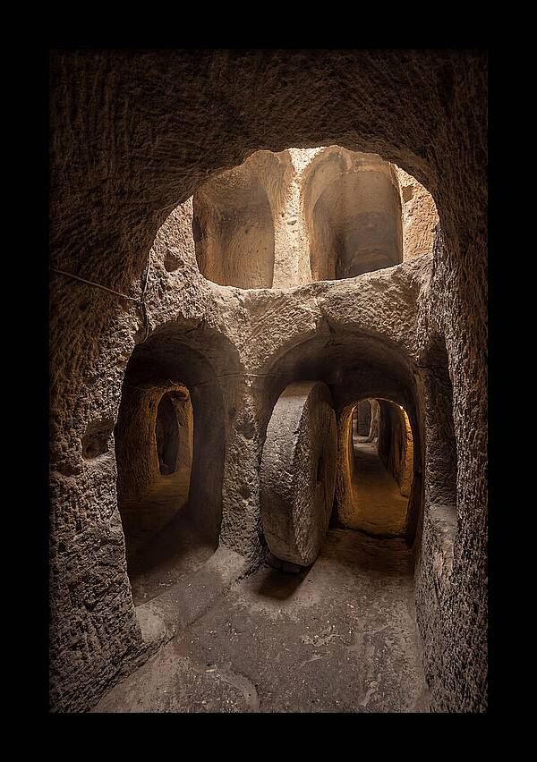 Inside Derinkuyu Underground City