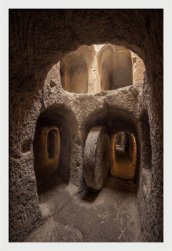 Inside Derinkuyu Underground City