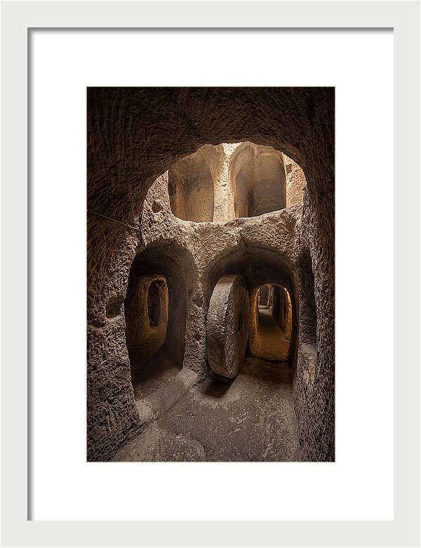 Inside Derinkuyu Underground City