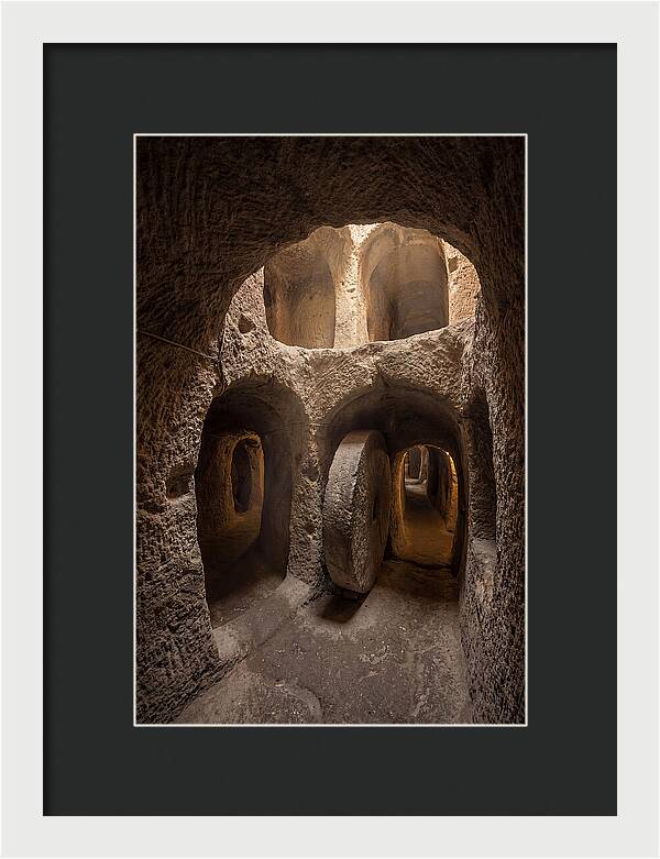 Inside Derinkuyu Underground City